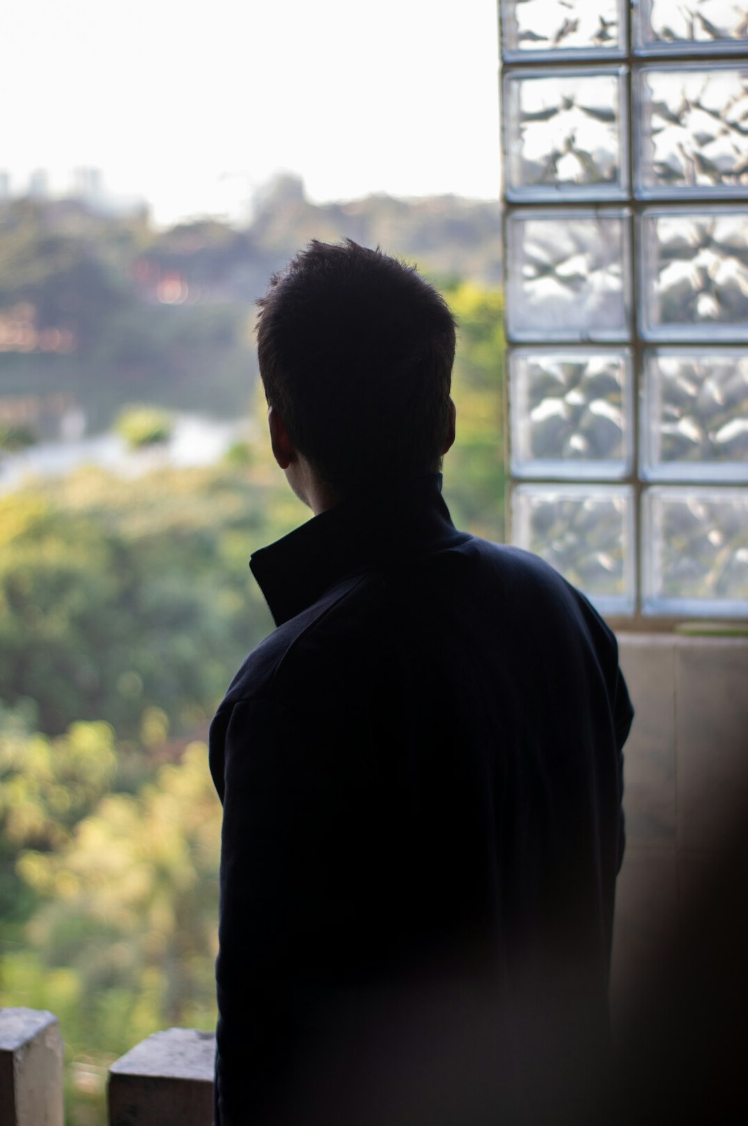 person meditating to overcome blocks